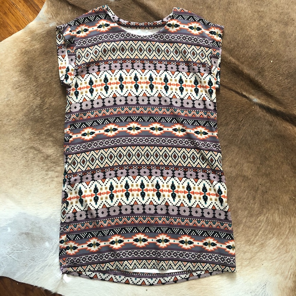Aztec Shift Dress